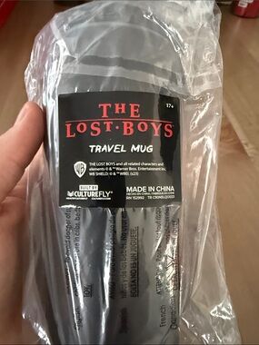 The Lost Boys Black Travel Mug - Official Licensed Drinkware